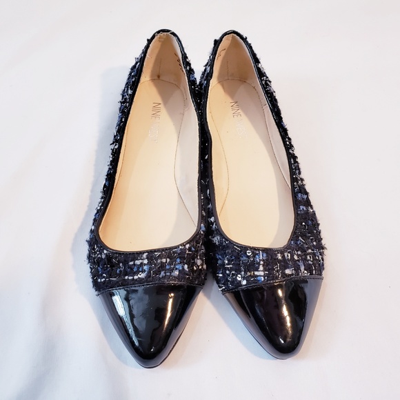 Nine West Womens‎ Flats Slip On Size 6M Shoes Paten - Picture 7 of 7